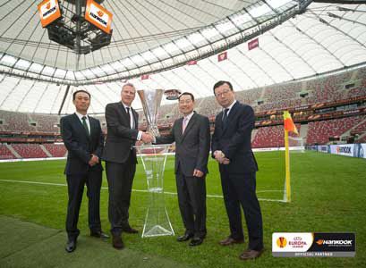 Hankook, patrocinador de a UEFA Europa League hasta 2018