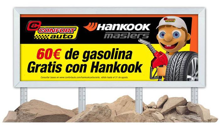 Hankook regala hasta 60€ en combustible