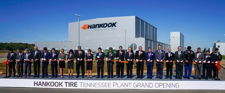Hankook Tire inaugura su primera planta de producción en EE.UU.