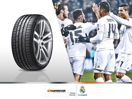 Hankook Tire y el Real Madrid firman una colaboración mundial
