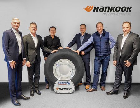 Hankook y Schmitz Cargobull amplían su alianza estratégica hasta 2022