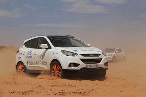 Hyundai iX35 con neumáticos Michelin Latitude Cross