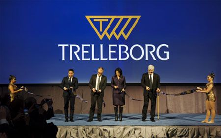 Inauguración de la planta de Trelleborg en Spartanburg (Carolina del Sur)