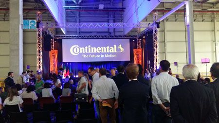 Inauguración fábrica de Continental en Lousado