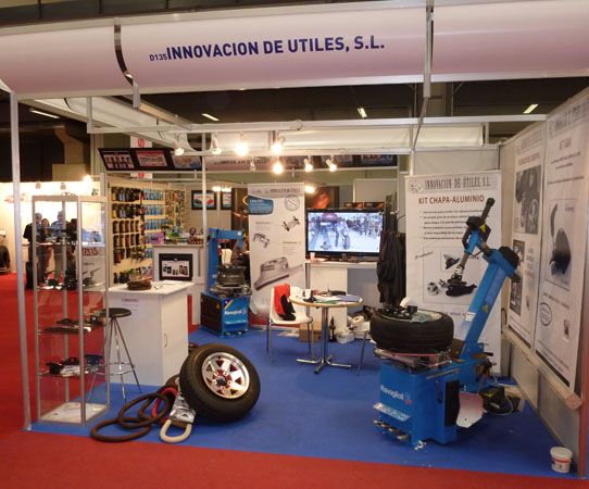 Innovación de Útiles presentó en la feria los productos creados, diseñados, patentados, fabricados y comercializados por ellos mismos