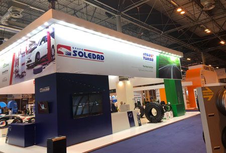 Insa Turbo y Grupo Soledad en Motortec