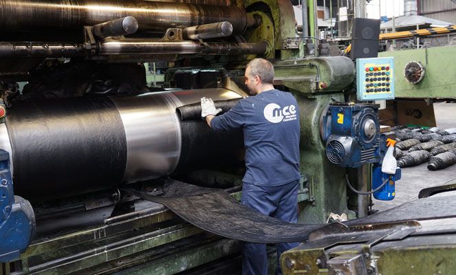 Instalaciones de Mezclas de Caucho en Aspe