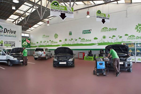 Interior taller Ecological Drive Elche