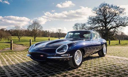 Jaguar E-Type 'WM Sport GT' con el neumático CR6ZZ