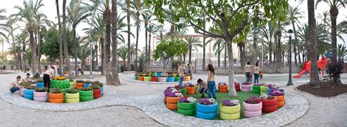 Jardín sur Carlos III de Elche