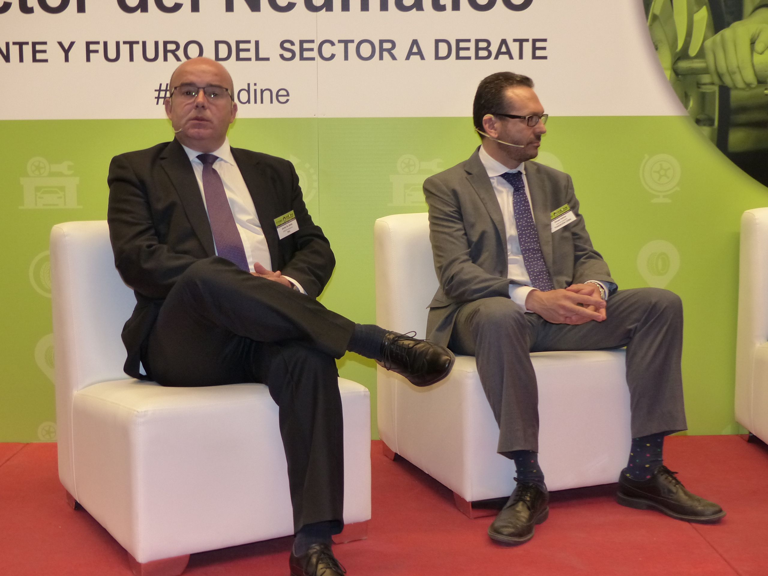 Javier de Jesús de TNU y Dimas Vallina de la Fundación CEMA