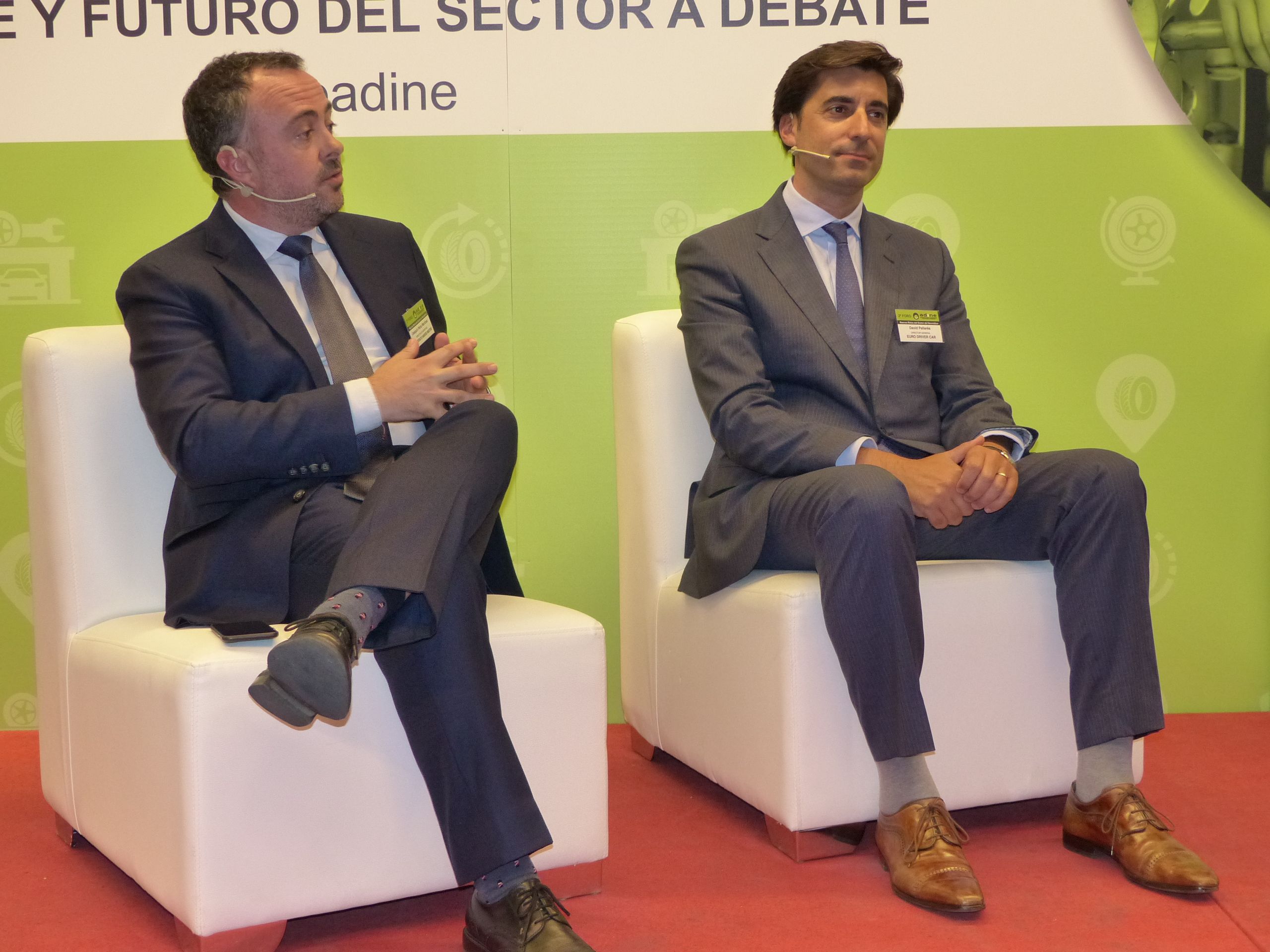 Joaquín Pérez de Confortauto Hankook Master y David Pallarès de Driver Center