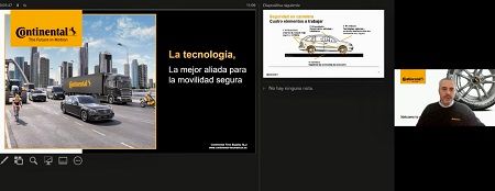 Jorge Cajal durante el webinar de Continental y Fundación CEA
