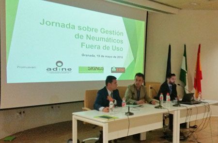 Jornadas sobre la gestión de los neumáticos fuera de uso y su actual problemática