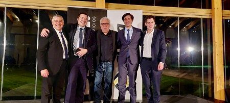 José Ramón Arnó, Michel Delgado, Leo Harlem, David Pallarés y Carlos Martín