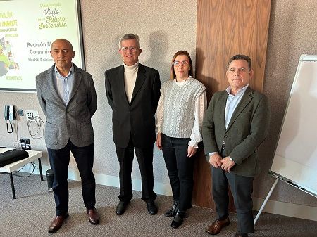 Julián Madruga, Gabriel Leal, Leticia Saiz y Román Martín