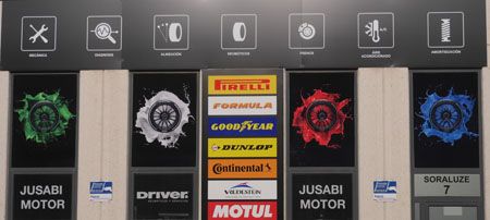 Jusabi Motor ya luce los colores de Driver Center