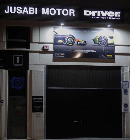 Jusabi Motor ya luce los colores de Driver Center