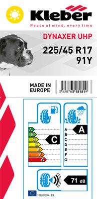 Kleber DYNAXER UHP etiqueta