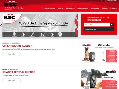 KSC inaugura su nueva web