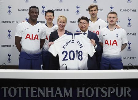 Kumho amplía su acuerdo de patrocinio con el Tottenham Hotspur