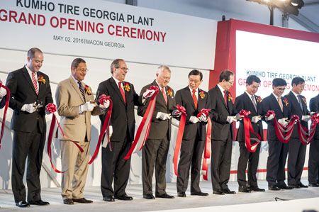 Kumho inaugura fábrica en Georgia