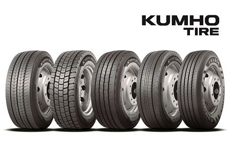 Kumho Tire presenta su nueva generación de neumáticos de camión y autobús 