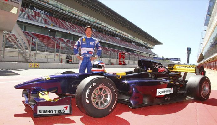 Kumho Tires prueba sus neumáticos para F1