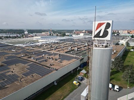 La planta de Bridgestone en Burgos
