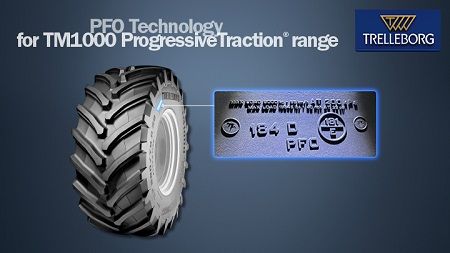 La tecnología PFO impulsa las nuevas medidas de neumáticos Trelleborg Tires 