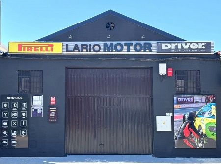 Lario Motor con los colores de Grupo Driver