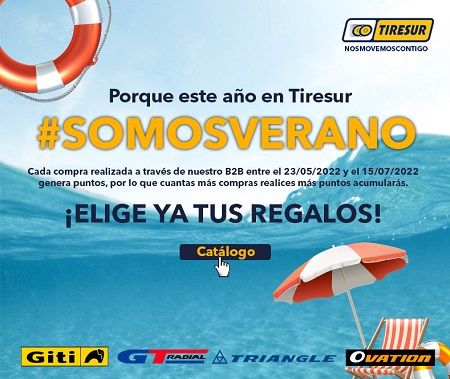 Llega la promoción de Tiresur #SOMOSVERANO