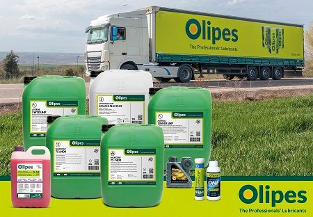 Los lubricantes Olipes para vehículos industriales