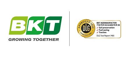 Los neumáticos BKT obtienen la marca de calidad 'DLG APPROVED'