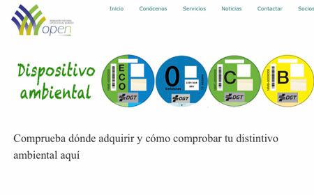 Los talleres de OPEN comienzan a distribuir el etiquetado medioambiental