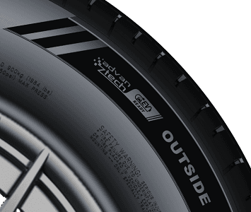 Lucirán el logotipo 'Giti AdvanZtech EV Ready' en el flanco