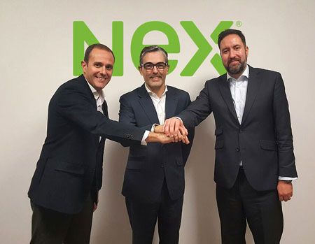 Luis Miguel Muñoz, Luis Hernández y Aldo Machado