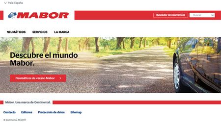 Mabor estrena página web en España