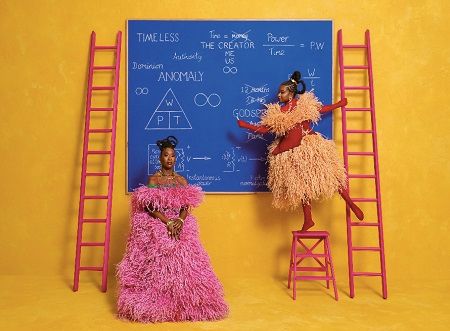 Margot Lee Shetterly y Amanda Gorman