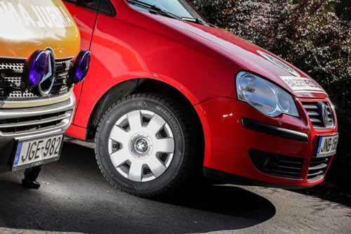 Más de 1.300 neumáticos donados en Hungría por Hankook
