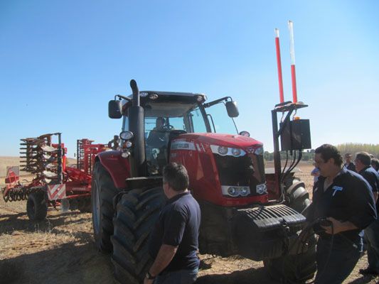 Massey Ferguson con neumáticos Michelin