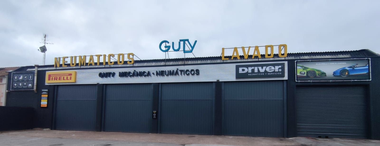 Mecánica y Neumáticos GUTY Estrena imagen del Grupo Driver