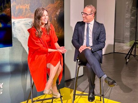 Mercedes Martín y Andrés Pinate