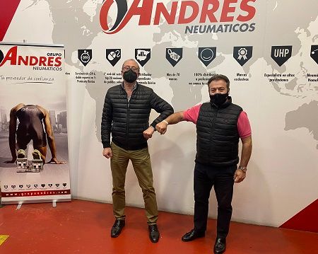 Michel Criado, presidente de Pyfano, y Eduardo Salazar, director general Grupo Andrés 