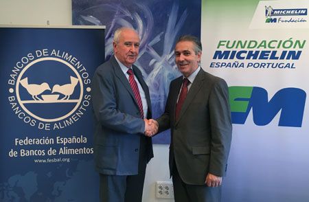 Michelin con el Banco de Alimentos