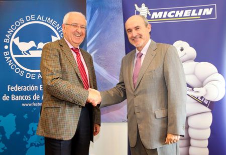 Michelin con el Banco de Alimentos