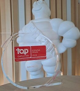 Michelin en España renueva su certificación como Top Employer