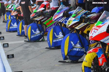 Michelin estrena con éxito su nuevo neumático trasero para MotoGP