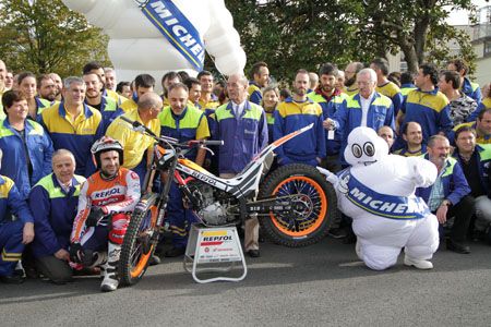 Michelin homenajea a Toni Bou
