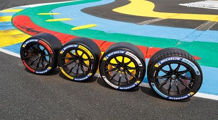 Michelin identifica cada compuesto con flancos de colores